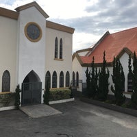 Photo taken at Igreja Santa Joana D&amp;#39;Arc by Túlio on 12/15/2019