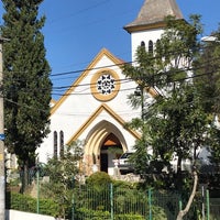 Photo taken at Igreja Santa Joana D&amp;#39;Arc by Túlio on 7/6/2019