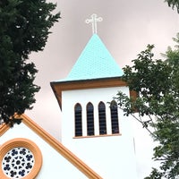 Photo taken at Igreja Santa Joana D&amp;#39;Arc by Túlio on 2/9/2021