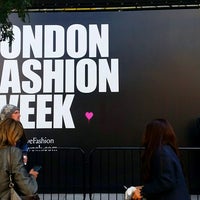 Photo taken at London Fashion Week by Jaynell P. on 9/13/2018