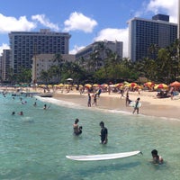 Photo taken at Waikīkī Beach by joejourneys.com on 7/16/2015