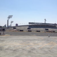 Photo taken at Estadio Olímpico Universitario by  Rubén S. on 5/5/2013