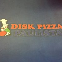 Снимок сделан в Disk Pizza Paulista пользователем Jovanny C. 7/26/2016