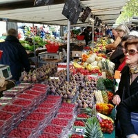 Photo taken at Marché d&amp;#39;Iéna by Ville H. on 10/22/2016