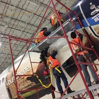 Photo taken at Hangar Aeromexico Plataforma Oriente by David S. on 6/17/2017
