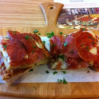 Photo taken at Pizzarium A Slice of Rome by Melissa S. on 4/17/2013