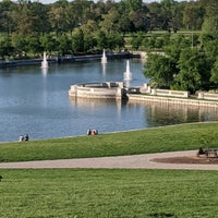 Photo taken at Forest Park Grand Basin by Lauren C. on 4/26/2020