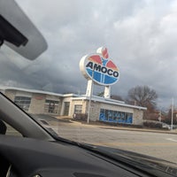 Photo taken at World&amp;#39;s Largest Amoco Sign by Tone M. on 12/31/2023