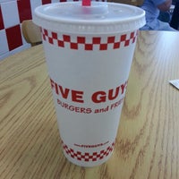 Photo taken at Five Guys by Crystal V. on 3/19/2013