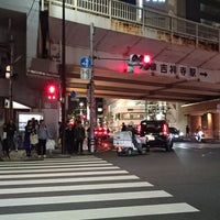 Photo taken at Kichijoji Sta. Intersection by wakyu_m on 4/26/2019