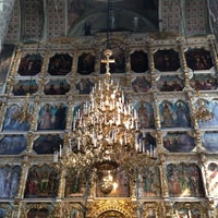 Photo taken at Donskoy Monastery by Antony D. on 4/17/2013