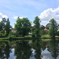 Photo taken at Haus am Waldsee by Irmak A. on 6/5/2017