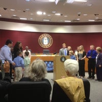 Photo taken at Sarasota County Commission Chambers by David H. on 11/20/2012