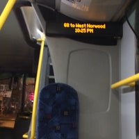 Photo taken at TfL Bus 68 by Mike B. on 7/22/2014