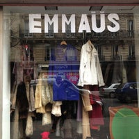 Photo taken at Emmaüs Boutique by Vasken M. on 1/11/2013