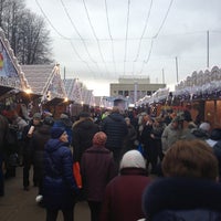 Photo taken at Рождественская ярмарка by Alexandra N. on 12/19/2013