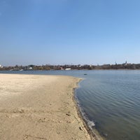 Photo taken at Озеро Заплавное by roman k. on 4/5/2019