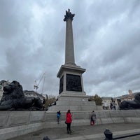 Photo taken at Trafalgar Square Lions by xano on 11/26/2022