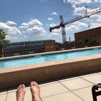 Photo taken at The Whitman Rooftop Pool by Justin K. on 6/2/2017