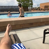 Photo taken at The Whitman Rooftop Pool by Justin K. on 7/15/2017