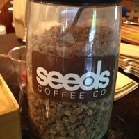 Photo taken at Seeds Coffee Co. by Brian C. on 5/2/2013