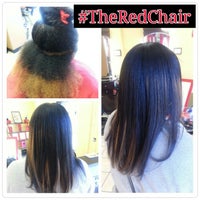 Photo taken at The Red Chair At C. Alan Signature Salon by Red Chair Hair on 11/9/2013
