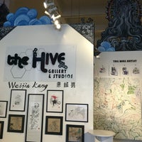 Photo taken at The Hive Gallery &amp;amp; Studios by Silvia D. on 5/19/2016