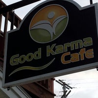 Photo taken at Good Karma Cafe by Jean-Luc H. on 7/13/2013