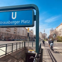 Photo taken at U Strausberger Platz by Santiago P. on 3/27/2024