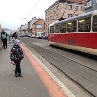 Photo taken at U Kaštanu (tram) by Karolina J. on 3/7/2022