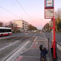 Photo taken at Větrník (tram, bus) by Karolina J. on 11/5/2020