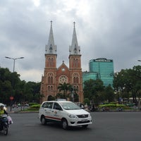 Photo taken at Saigon Notre-Dame Cathedral Basilica by Tony Y. on 5/12/2015