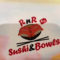Photo taken at RnR Sushi and Bowls by Alan P. on 3/28/2017
