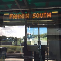 Photo taken at METRORail Fannin South Station by Alan P. on 7/8/2016