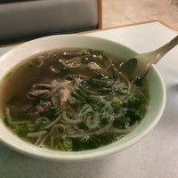 Photo taken at New Pho Saigon Noodle &amp; Grill Restaurant by Travis E. on 4/2/2017
