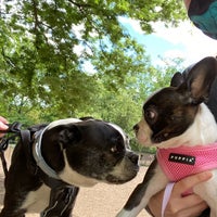 Photo taken at Fort Tryon Park Dog Run by Hana S. on 5/11/2021