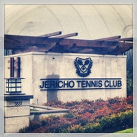 Photo taken at Jericho Tennis Club by Carolyn P. on 1/28/2013