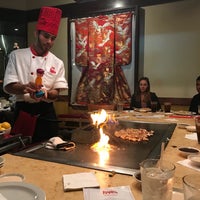 7/13/2018 tarihinde Megan R.ziyaretçi tarafından Kanki Japanese House of Steaks &amp;amp; Sushi'de çekilen fotoğraf