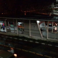 Photo taken at Halte TransJakarta Jembatan Merah by Andi S. on 12/14/2013