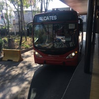 Photo taken at Metrobus Estación Tacubaya by Bon S. on 5/1/2018