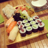 Photo taken at Bamboo Sushi by Lulu on 10/24/2012