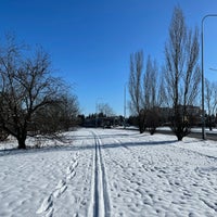 Photo taken at Golf Hostivař by Pol on 2/13/2021