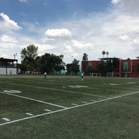 Photo taken at Deportivo Venustiano Carranza by Ernesto S. on 9/15/2018