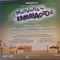 Photo taken at A Madrinha Embriagada - Teatro do Sesi by Jurandir V. on 8/21/2013