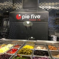 Photo taken at Pie Five Pizza by Kimberly C. on 3/21/2016
