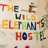 Photo taken at Wild Elephants Hostel by Carolina V. on 8/25/2013