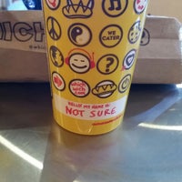 Photo taken at Which Wich Superior Sandwiches by Andrew D. on 7/25/2014
