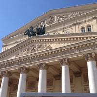 Photo taken at Bolshoi Theatre by Lena S. on 5/10/2013