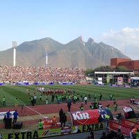 Photo taken at Estadio Tecnológico by Danny S. on 4/14/2013