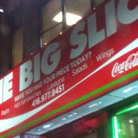 Photo taken at Big Slice Pizza by Diego I. on 2/1/2013